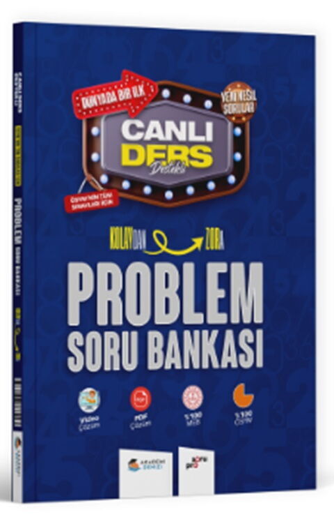 Akademi Denizi KPSS ALES DGS TYT Problem Soru Bankası Akademi Denizi KPSS ALES DGS TYT Problem Soru Bankası