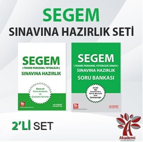 Akademi Eğitim Segem Sınavına Hazırlık 2 li Set Akademi Eğitim Segem Sınavına Hazırlık 2 li Set