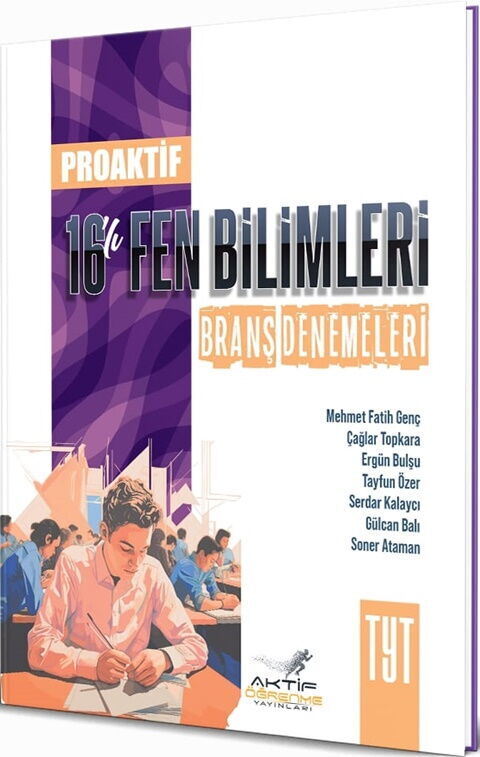 Aktif Öğrenme Yayınları TYT Fen Bilimleri PROAKTİF 16 lı Branş Denemeleri Aktif Öğrenme Yayınları TYT Fen Bilimleri PROAKTİF 16 lı Branş Denemeleri
