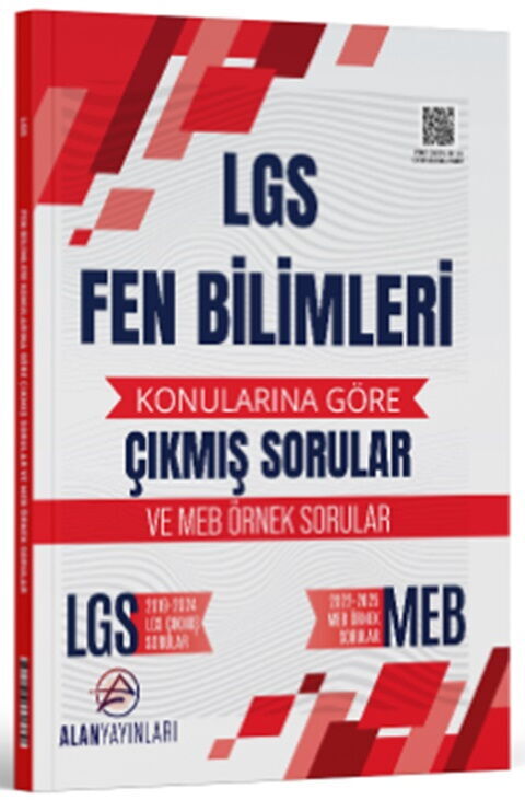 Alan Yayınları 8. Sınıf LGS Fen Bilimleri Konularına Göre Çıkmış Sorular Alan Yayınları 8. Sınıf LGS Fen Bilimleri Konularına Göre Çıkmış Sorular