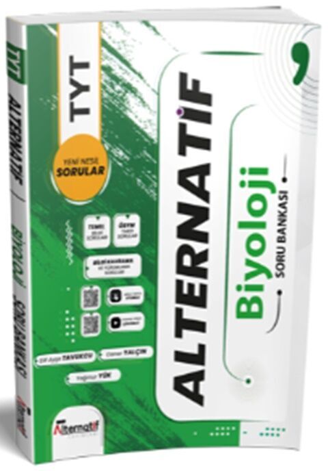 Alternatif Yayınları TYT Biyoloji Alternatif Soru Bankası Alternatif Yayınları TYT Biyoloji Alternatif Soru Bankası