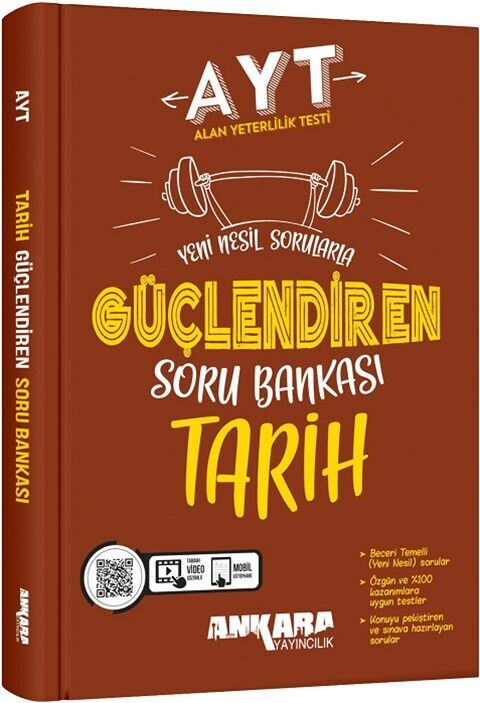 Ankara Yayıncılık AYT Tarih Güçlendiren Soru Bankası Ankara Yayıncılık AYT Tarih Güçlendiren Soru Bankası
