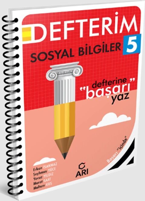 Arı Yayıncılık 5. Sınıf Sosyal Bilgiler Defterim Sosyalimo Arı Yayıncılık 5. Sınıf Sosyal Bilgiler Defterim Sosyalimo