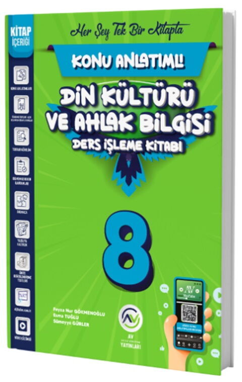 Av Yayınları 8. Sınıf Din Kültürü ve Ahlak Bilgisi Ders İşleme Kitabı Av Yayınları 8. Sınıf Din Kültürü ve Ahlak Bilgisi Ders İşleme Kitabı