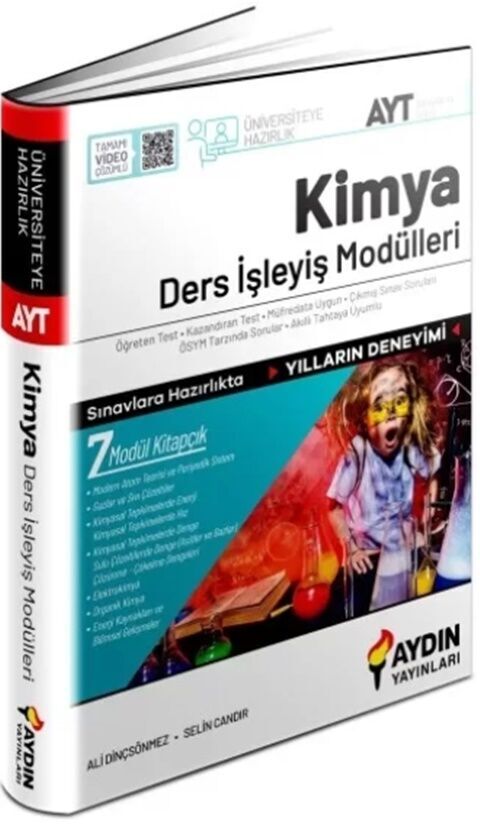 Aydın Yayınları AYT Kimya Ders İşleyiş Modülleri Aydın Yayınları AYT Kimya Ders İşleyiş Modülleri