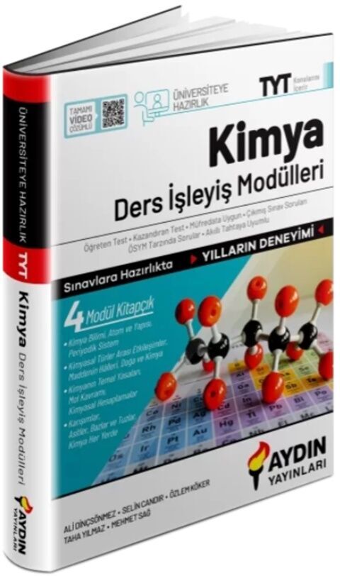 Aydın Yayınları TYT Kimya Ders İşleyiş Modülleri Aydın Yayınları TYT Kimya Ders İşleyiş Modülleri