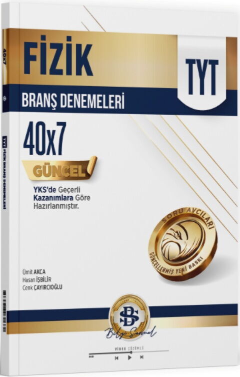 Bilgi Sarmal Yayınları TYT Fizik 40 x 7 Branş Denemeleri Bilgi Sarmal Yayınları TYT Fizik 40 x 7 Branş Denemeleri
