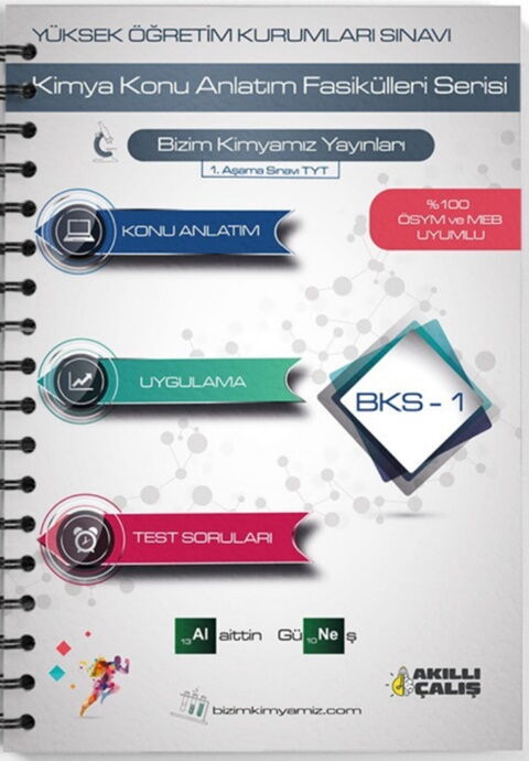 Bizim Kimyamız Yayınları TYT Kimya Kampı BKS-1 Bizim Kimyamız Yayınları TYT Kimya Kampı BKS-1