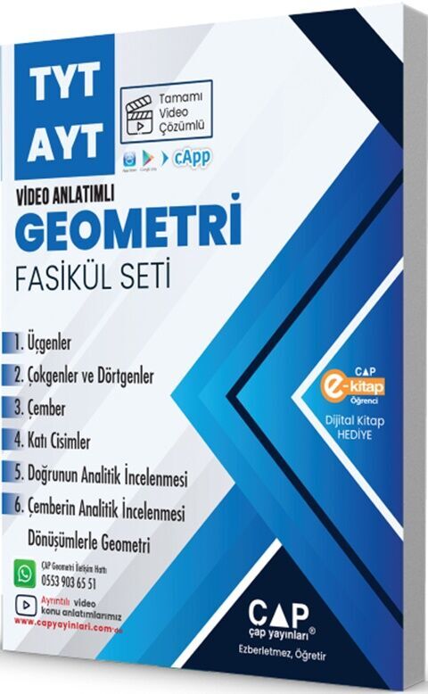 Çap TYT AYT Geometri Seti Çap TYT AYT Geometri Seti
