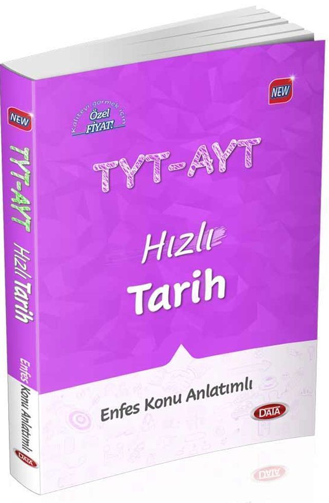 Data Yayınları TYT AYT Hızlı Tarih Enfes Konu Anlatımlı Data Yayınları TYT AYT Hızlı Tarih Enfes Konu Anlatımlı