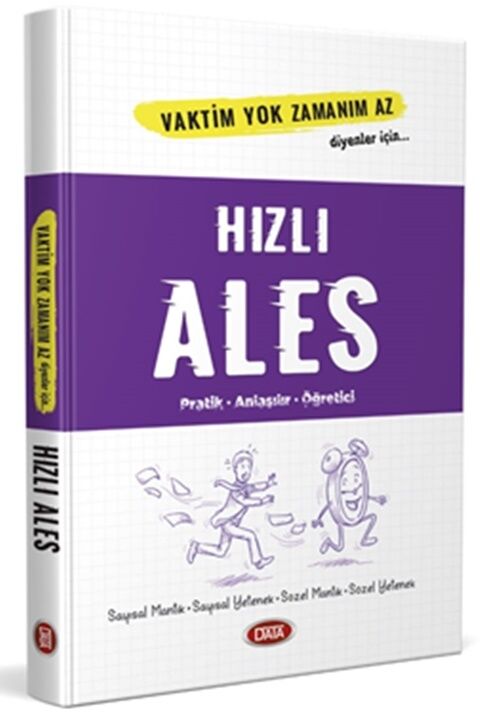 Data Yayınları Vaktim Yok Zamanım Az Diyenler İçin Hızlı ALES Data Yayınları Vaktim Yok Zamanım Az Diyenler İçin Hızlı ALES