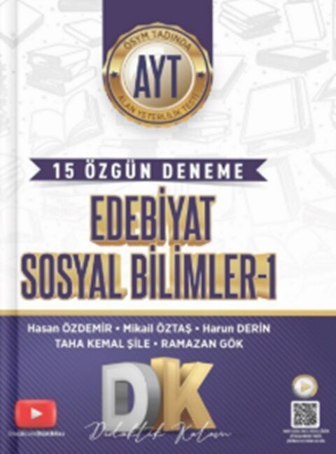 Didaktik Kalem AYT Edebiyat Sosyal Bilimler 1 15 Deneme Didaktik Kalem AYT Edebiyat Sosyal Bilimler 1 15 Deneme