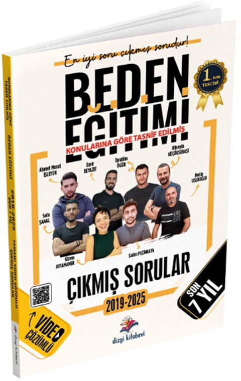 Dizgi Kitap 2026 ÖABT MEB AGS Beden Eğitimi Öğretmenliği Çıkmış Sorular Son 7 Yıl Konularına Göre Dizgi Kitap 2026 ÖABT MEB AGS Beden Eğitimi Öğretmenliği Çıkmış Sorular Son 7 Yıl Konularına Göre