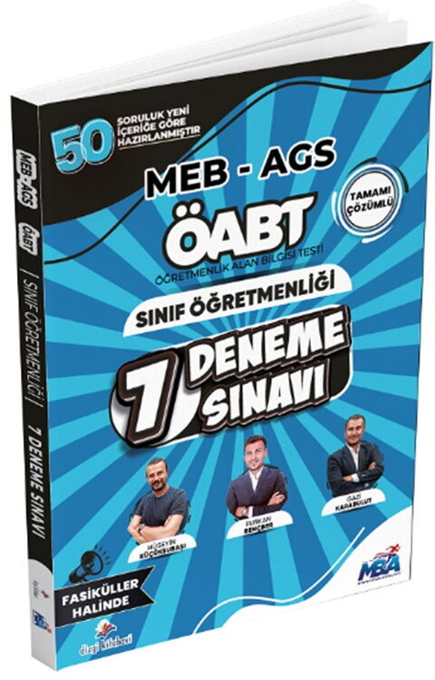 Dizgi Kitap 2026 ÖABT MEB AGS Sınıf Öğretmenliği 7 Deneme Dizgi Kitap 2026 ÖABT MEB AGS Sınıf Öğretmenliği 7 Deneme