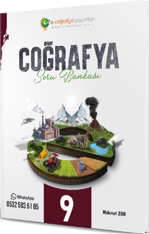 E-coğrafya Yayınları 9. Sınıf Coğrafya Soru Bankası E-coğrafya Yayınları 9. Sınıf Coğrafya Soru Bankası