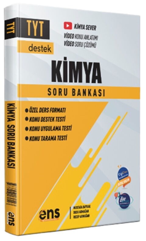 ENS Yayıncılık TYT Kimya Destek Soru Bankası ENS Yayıncılık TYT Kimya Destek Soru Bankası