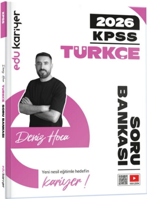 Edu Kariyer 2026 Deniz Hoca KPSS Türkçe Video Çözümlü Soru Bankası Edu Kariyer 2026 Deniz Hoca KPSS Türkçe Video Çözümlü Soru Bankası
