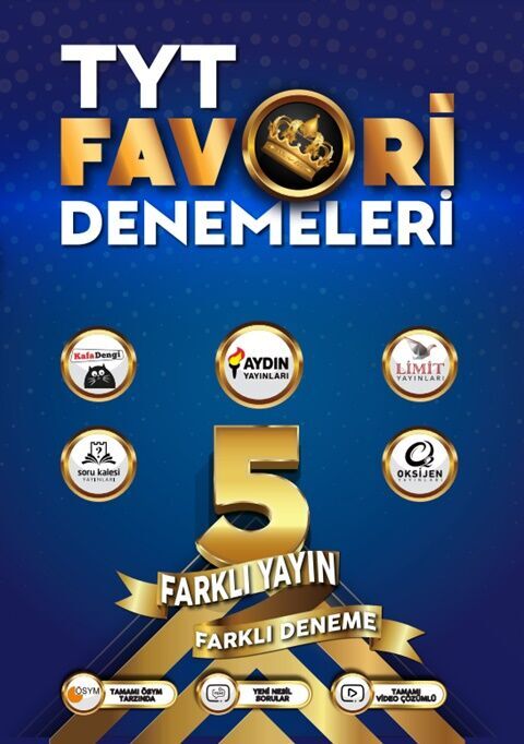 Favori Yayınları TYT Favori 5 Deneme Favori Yayınları TYT Favori 5 Deneme