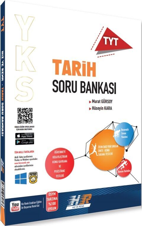 Hız ve Renk TYT Tarih Soru Bankası Hız ve Renk TYT Tarih Soru Bankası