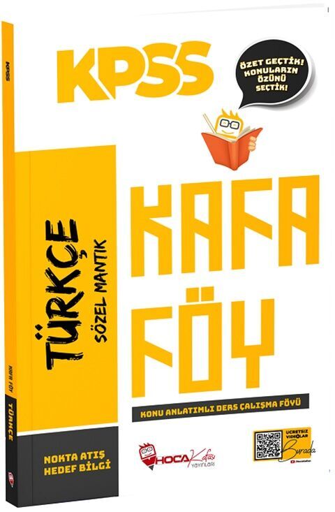 Hoca Kafası KPSS Türkçe Konu Anlatımlı Kafa Föy Hoca Kafası KPSS Türkçe Konu Anlatımlı Kafa Föy