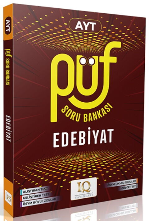IQ Yayınları AYT Edebiyat Püf Soru Bankası IQ Yayınları AYT Edebiyat Püf Soru Bankası