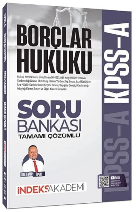 İndeks Akademi KPSS A Grubu Borçlar Hukuku Soru Bankası İndeks Akademi KPSS A Grubu Borçlar Hukuku Soru Bankası