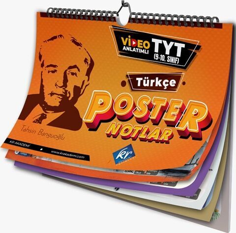 KR Akademi TYT Türkçe Poster Notlar KR Akademi TYT Türkçe Poster Notlar
