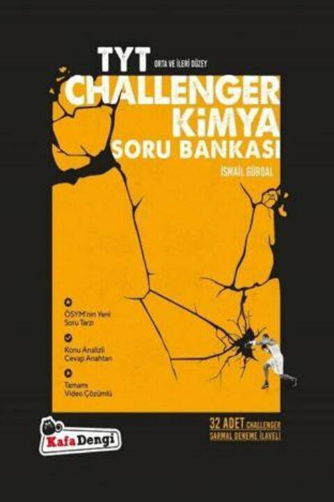 Kafa Dengi Yayınları TYT Kimya Challenger Orta ve İleri Düzey Soru Bankası Kafa Dengi Yayınları TYT Kimya Challenger Orta ve İleri Düzey Soru Bankası