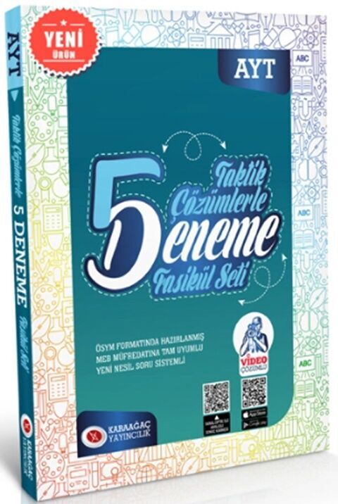 Karaağaç Yayınları AYT Taktik Çözümlerle 5 Deneme Fasikül Seti Karaağaç Yayınları AYT Taktik Çözümlerle 5 Deneme Fasikül Seti