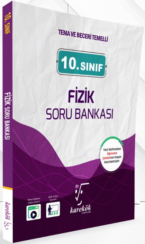 Karekök Yayınları 10. Sınıf Fizik Soru Bankası Karekök Yayınları 10. Sınıf Fizik Soru Bankası