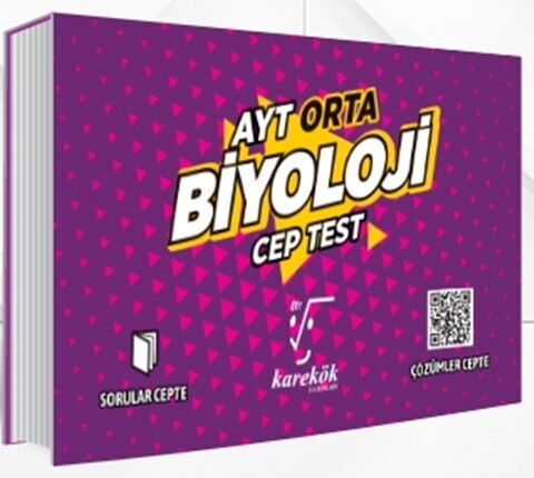 Karekök Yayınları AYT Biyoloji Orta Cep Test Karekök Yayınları AYT Biyoloji Orta Cep Test