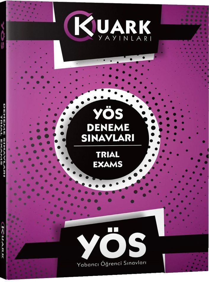 Kuark Yayınları YÖS Deneme Sınavları Kuark Yayınları YÖS Deneme Sınavları