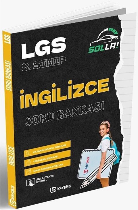 Lider Plus Yayınları 8. Sınıf LGS İngilizce Solla Soru Bankası Lider Plus Yayınları 8. Sınıf LGS İngilizce Solla Soru Bankası