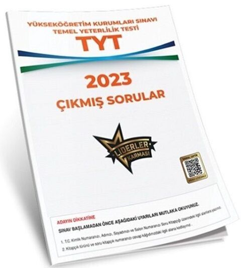 Liderler Karması 2023 TYT Çıkmış Sorular Çözümlü Liderler Karması 2023 TYT Çıkmış Sorular Çözümlü