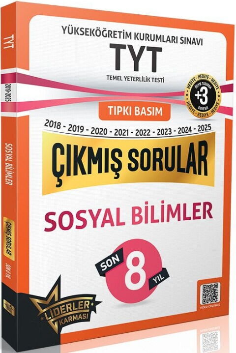Liderler Karması TYT Sosyal Bilimler Son 8 Yıl Çıkmış Sorular 2018 2025 Liderler Karması TYT Sosyal Bilimler Son 8 Yıl Çıkmış Sorular 2018 2025