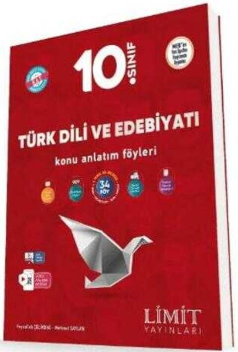 Limit Yayınları 10. Sınıf Türk Dili ve Edebiyatı Konu Anlatım Föyleri Limit Yayınları 10. Sınıf Türk Dili ve Edebiyatı Konu Anlatım Föyleri