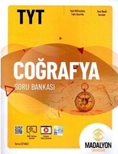 Madalyon Yayınları TYT Coğrafya Soru Bankası Madalyon Yayınları TYT Coğrafya Soru Bankası