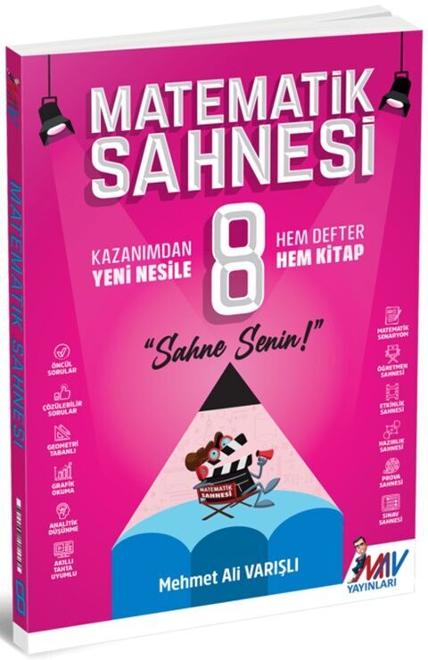 Mav Yayınları 8. Sınıf Matematik Sahnesi Mav Yayınları 8. Sınıf Matematik Sahnesi