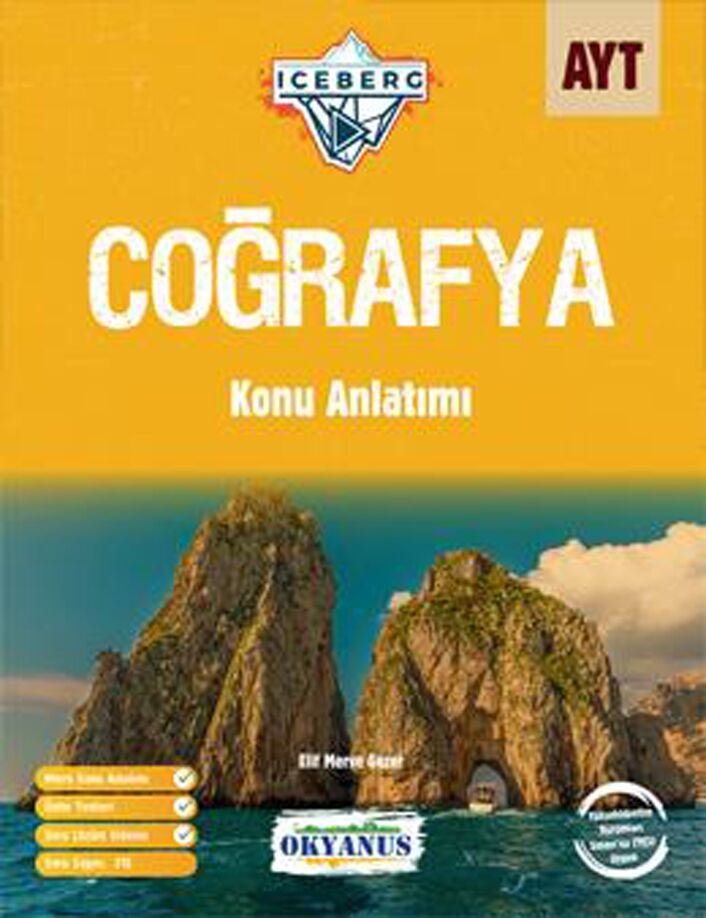 Okyanus Yayınları AYT Coğrafya Iceberg Konu Anlatımı Okyanus Yayınları AYT Coğrafya Iceberg Konu Anlatımı