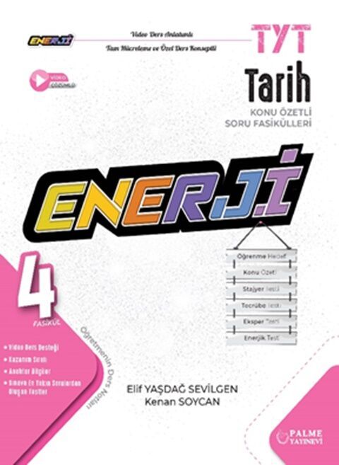 Palme Yayınları TYT Tarih Enerji Konu Özetli Soru Fasikülleri Palme Yayınları TYT Tarih Enerji Konu Özetli Soru Fasikülleri