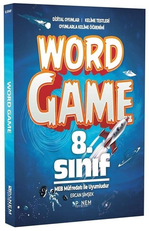 Panem Yayınları 8. Sınıf İngilizce Game Word Kelime Testleri Panem Yayınları 8. Sınıf İngilizce Game Word Kelime Testleri