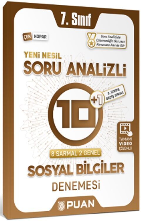 Puan Yayınları 7. Sınıf İngilizce Soru Analizli 10+1 Deneme Puan Yayınları 7. Sınıf İngilizce Soru Analizli 10+1 Deneme