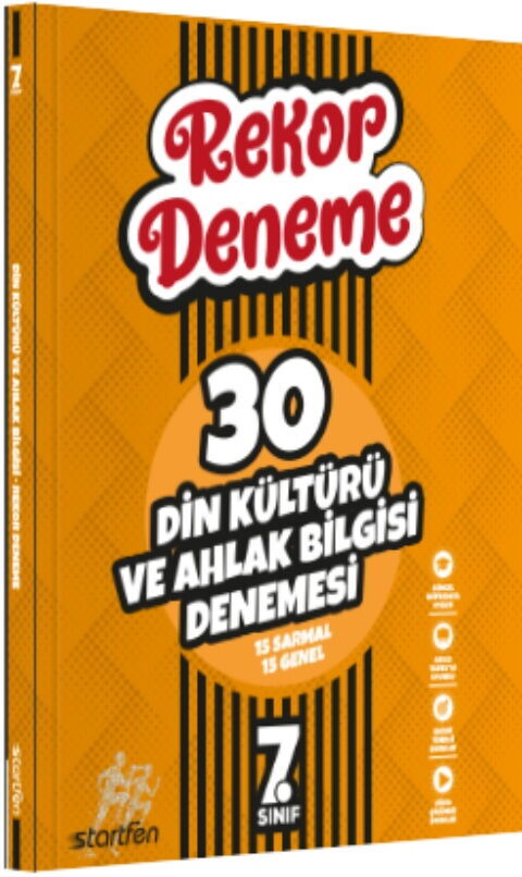 Startfen Yayınları 7. Sınıf Din Kültürü ve Ahlak Bilgisi Rekor Deneme Startfen Yayınları 7. Sınıf Din Kültürü ve Ahlak Bilgisi Rekor Deneme