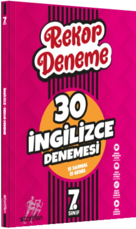 Startfen Yayınları 7. Sınıf İngilizce Rekor Deneme Startfen Yayınları 7. Sınıf İngilizce Rekor Deneme
