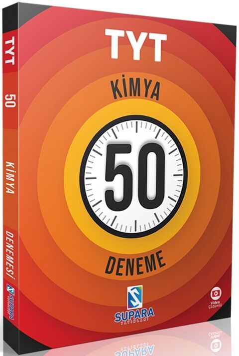 Supara Yayınları TYT Kimya 50 Denemesi Supara Yayınları TYT Kimya 50 Denemesi
