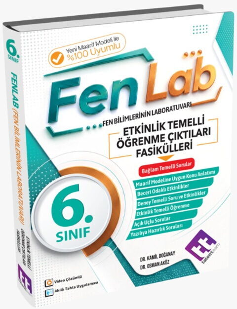 Talentteam Yayınları 6. Sınıf FenLab Etkinlik Temelli Öğrenme Fasikülleri Talentteam Yayınları 6. Sınıf FenLab Etkinlik Temelli Öğrenme Fasikülleri