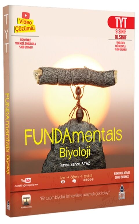 Tonguç Akademi TYT Biyoloji FUNDAmentals Konu Anlatımlı Soru Bankası Tonguç Akademi TYT Biyoloji FUNDAmentals Konu Anlatımlı Soru Bankası