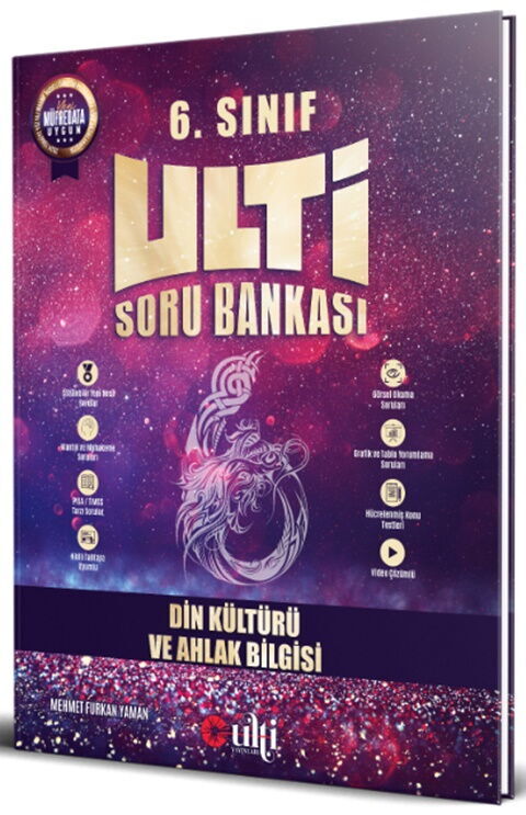 Ulti Yayınları 6. Sınıf Din Kültürü ve Ahlak Bilgisi Soru Bankası Ulti Yayınları 6. Sınıf Din Kültürü ve Ahlak Bilgisi Soru Bankası