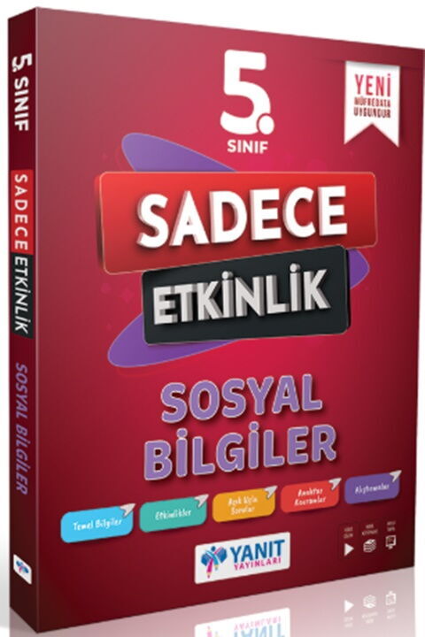 Yanıt Yayınları 5. Sınıf Türkçe Sadece Etkinlik Yanıt Yayınları 5. Sınıf Türkçe Sadece Etkinlik