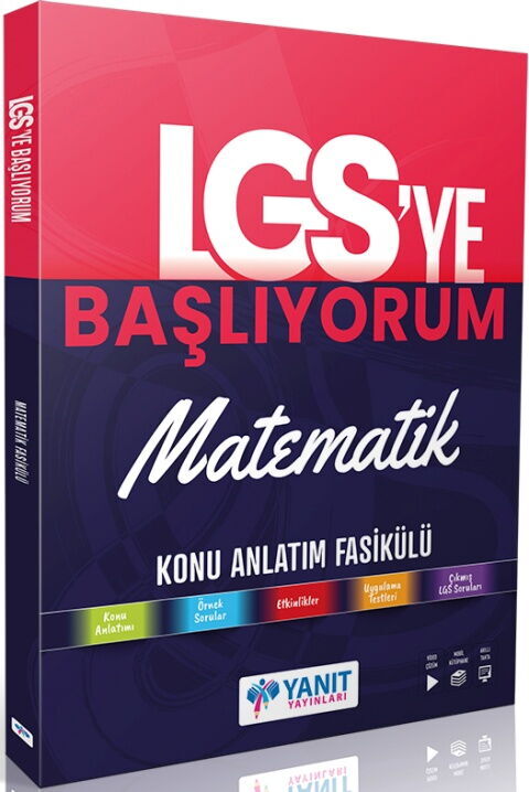 Yanıt Yayınları LGS ye Başlıyorum Matematik Konu Anlatım Fasikülü Yanıt Yayınları LGS ye Başlıyorum Matematik Konu Anlatım Fasikülü